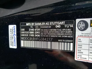 2015 Mercedes-Benz C 350 z VIN WDDGJ8JB9FG384277, wystawiony jako Copart lot #50709404 z przebiegiem 54 349 mil mil oraz . Historia ofert i sprzedaży dostępna na DreamBid. Obrazek 12.