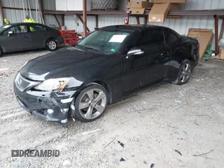 2010 Lexus IS 250 C with VIN JTHFF2C20A2506420, listed as a IAAI auction lot 42323253 with 185,587 mi miles and . Bid and sale history available at DreamBid. Image 2.