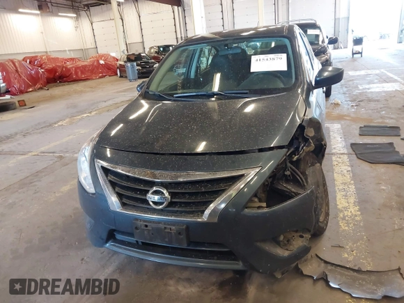 2016 Nissan Versa SV with VIN 3N1CN7APXGL886346, listed as a IAAI auction lot 41543879 with 141,870 mi miles. Bid and sale history available at carsss.com. Image 12.