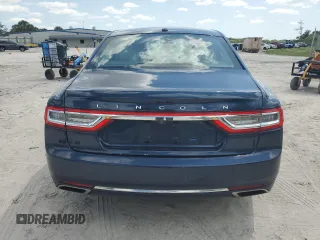 2017 Lincoln Continental Premiere with VIN 1LN6L9PK0H5602517, listed as a Copart auction lot 49051455 with 125,244 mi miles and Salvage Title. Bid and sale history available at carsss.com. Image 6.