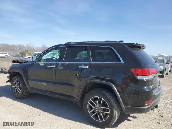 2022 Jeep Grand Cherokee WK Limited with VIN 1C4RJFBGXNC118967, listed as a Copart auction lot 48678785 with 5,833 mi miles and Salvage Title. Bid and sale history available at carsss.com. Image 2.