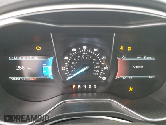 2016 Ford Fusion SE with VIN 3FA6P0H99GR133445, listed as a Copart auction lot 50791295 with 80,184 mi miles and Salvage title. Bid and sale history available at DreamBid. Image 9.