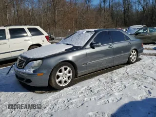 2006 Mercedes-Benz S 500 z VIN WDBNG84J56A481531, wystawiony jako Copart lot #88256425 z przebiegiem Nie podano mil oraz Szkoda całkowita • Salvage title. Historia ofert i sprzedaży dostępna na DreamBid. Obrazek 1.
