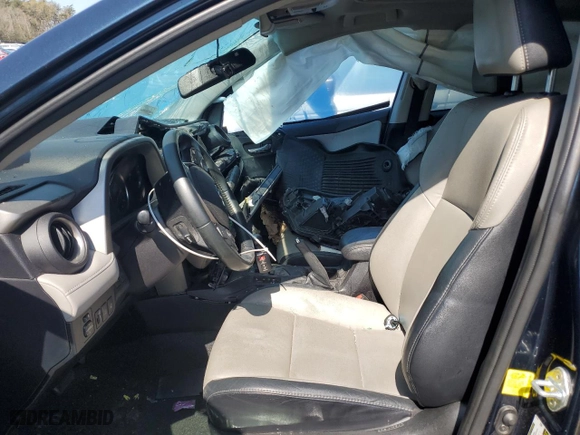 2017 Toyota RAV4 Limited with VIN 2T3DFREV9HW568683, listed as a Copart auction lot 48050685 with 0 mi miles and Salvage Title. Bid and sale history available at carsss.com. Image 7.