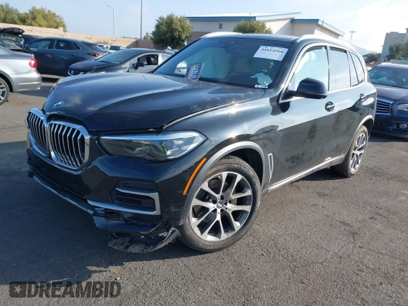 2022 BMW X5 sDrive40i with VIN 5UXCR4C02N9N19154, listed as a IAAI auction lot 41614568 with 1 mi miles. Bid and sale history available at carsss.com. Image 17.