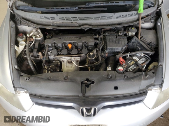 2008 Honda Civic Cpe LX with VIN 2HGFG12638H513149, listed as a Copart auction lot 51589465 with 167,477 mi miles and Salvage Title. Bid and sale history available at carsss.com. Image 11.