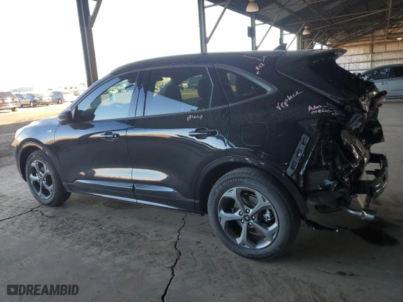2024 Ford Escape ST-Line with VIN 1FMCU0MN7RUA60608, listed as a Copart auction lot 46488085 with 10,308 mi miles and Salvage Title. Bid and sale history available at carsss.com. Image 2.