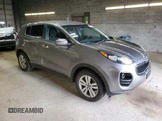 2018 Kia Sportage LX with VIN KNDPMCAC0J7440502, listed as a Copart auction lot 50199215 with 117,566 mi miles and Salvage Title. Bid and sale history available at carsss.com. Image 4.