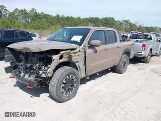 2023 Nissan Frontier PRO-4X with VIN 1N6ED1EKXPN620732, listed as a IAAI auction lot 41839561 with 27,496 mi miles. Bid and sale history available at carsss.com. Image 2.