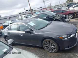 2021 Mazda 6 Grand Touring with VIN JM1GL1TY7M1609423, listed as a IAAI auction lot 41571966 with 80,485 mi miles. Bid and sale history available at carsss.com. Image 13.