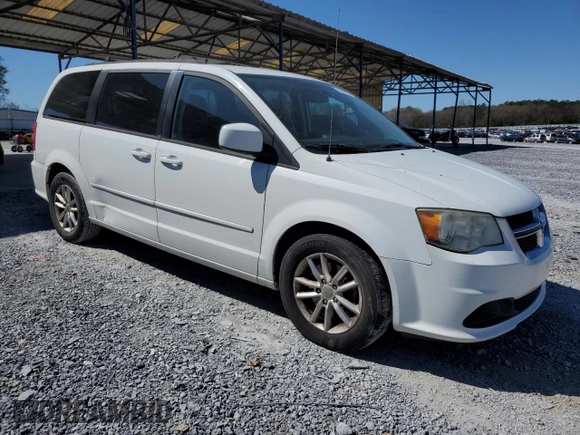 2014 Dodge Grand Caravan SXT z VIN 2C4RDGCG9ER154586, wystawiony jako Copart lot #50262835 z przebiegiem 201 612 mil mil oraz Czysty tytuł • Clean title. Historia ofert i sprzedaży dostępna na DreamBid. Obrazek 4.