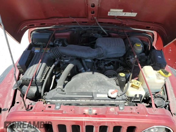 1998 Jeep Wrangler SE with VIN 1J4FY29P8WP805107, listed as a Copart auction lot 53324475 with 156,831 mi miles and Salvage Title. Bid and sale history available at carsss.com. Image 12.