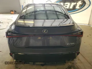 2023 Lexus IS with VIN JTHAP1D20P5002277, listed as a Copart auction lot 48396655 with 25,654 mi miles and Salvage Title. Bid and sale history available at carsss.com. Image 6.