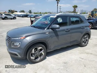 2023 Hyundai Venue Limited with VIN KMHRC8A39PU249336, listed as a Copart auction lot 55129695 with 32,438 mi miles and Non Repairable. Bid and sale history available at DreamBid. Image 1.