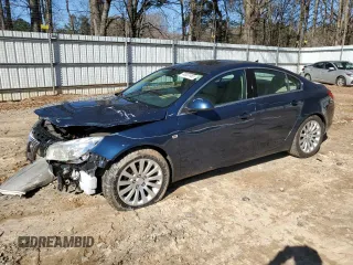 2011 Buick Regal CXL RL6 with VIN W04GU5GC2B1011606, listed as a Copart auction lot 48031465 with 83,383 mi miles and Salvage Title. Bid and sale history available at carsss.com. Image 1.
