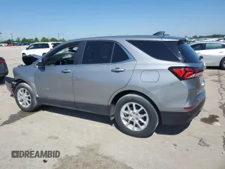 2024 Chevrolet Equinox LT with VIN 3GNAXUEG9RL263348, listed as a Copart auction lot 55855405 with Not Provided miles and Non Repairable. Bid and sale history available at DreamBid. Image 2.