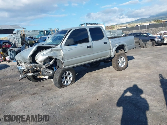 2002 Toyota Tacoma PreRunner with VIN 5TEGN92N42Z005511, listed as a IAAI auction lot 41313457 with Not Provided miles and . Bid and sale history available at DreamBid. Image 16.
