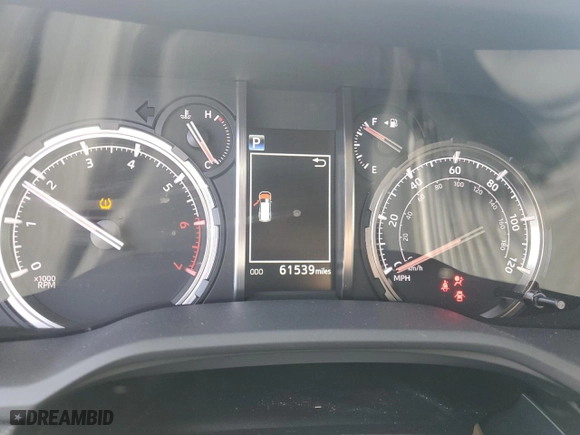 2021 Toyota 4Runner TRD Off Road with VIN JTEPU5JR0M5877962, listed as a Copart auction lot 50973355 with 61,539 mi miles and Salvage Title. Bid and sale history available at carsss.com. Image 9.