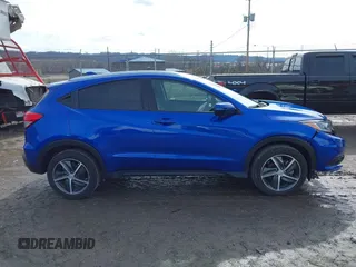 2022 Honda HR-V EX with VIN 3CZRU6H55NM734940, listed as a IAAI auction lot 41617485 with 19,860 mi miles. Bid and sale history available at carsss.com. Image 13.