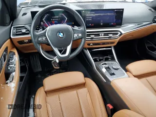 2023 BMW 3 Series 330i xDrive with VIN 3MW89FF07P8D09447, listed as a Copart auction lot 44165635 with 14,256 mi miles and Salvage Title. Bid and sale history available at carsss.com. Image 8.