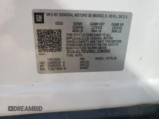 2019 GMC Terrain SLE z VIN 3GKALTEV0KL336002, wystawiony jako Copart lot #63557755 z przebiegiem 88 158 mil mil oraz Szkoda całkowita • Salvage title. Historia ofert i sprzedaży dostępna na DreamBid. Obrazek 13.