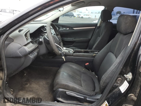 2017 Honda Civic LX with VIN 2HGFC2F55HH505959, listed as a Copart auction lot 48547025 with 185,840 mi miles and Clean Title. Bid and sale history available at DreamBid. Image 7.