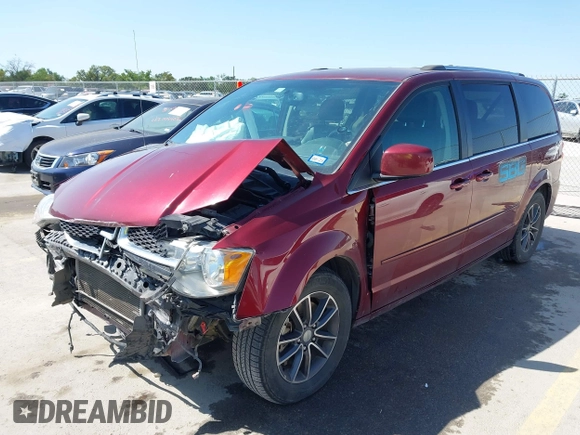 2017 Dodge Grand Caravan SXT with VIN 2C4RDGCG6HR629633, listed as a IAAI auction lot 41997303 with 128,898 mi miles and . Bid and sale history available at DreamBid. Image 18.