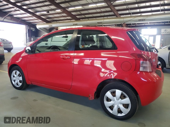 2007 Toyota Yaris with VIN JTDJT923375071567, listed as a Copart auction lot 55075735 with 195,309 mi miles and Clean Title. Bid and sale history available at carsss.com. Image 2.