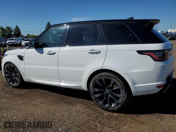 2022 Land Rover Range Rover Sport HST with VIN SALWS2RU8NA209423, listed as a Copart auction lot 63088975 with 76,703 mi miles and Clean title. Bid and sale history available at DreamBid. Image 2.