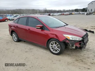 2017 Ford Focus SE with VIN 1FADP3F22HL264053, listed as a Copart auction lot 48172355 with 130,818 mi miles and Salvage Title. Bid and sale history available at DreamBid. Image 4.