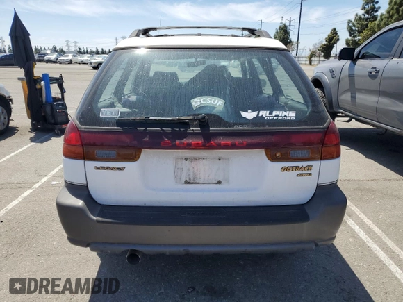 1998 Subaru Legacy Outback with VIN 4S3BG6857W7656879, listed as a Copart auction lot 53478125 with 272,771 mi miles and Salvage title. Bid and sale history available at DreamBid. Image 6.