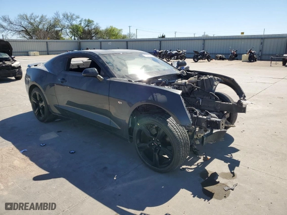 2018 Chevrolet Camaro 1SS with VIN 1G1FF1R79J0190597, listed as a Copart auction lot 50220885 with 0 mi miles and Salvage Title. Bid and sale history available at carsss.com. Image 4.