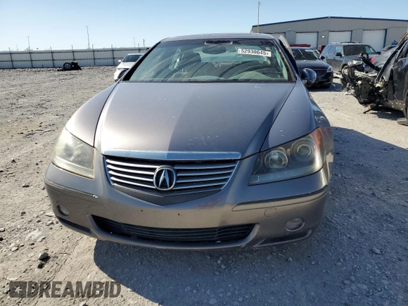 2008 Acura RL with VIN JH4KB16588C003961, listed as a Copart auction lot 52930645 with 198,738 mi miles and Clean Title. Bid and sale history available at DreamBid. Image 5.