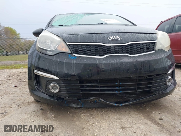 2017 Kia Rio EX with VIN KNADN4A30H6007202, listed as a IAAI auction lot 41621965 with 94,213 mi miles. Bid and sale history available at carsss.com. Image 17.
