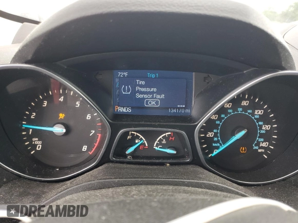 2014 Ford Escape SE with VIN 1FMCU9G95EUC28078, listed as a Copart auction lot 59108245 with 134,170 mi miles and Salvage title. Bid and sale history available at DreamBid. Image 9.