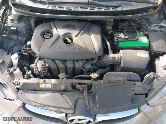2012 Hyundai Elantra GLS with VIN KMHDH4AE7CU255345, listed as a IAAI auction lot 41520440 with 119,130 mi miles. Bid and sale history available at carsss.com. Image 10.