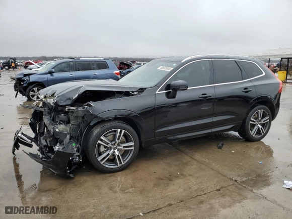 2018 Volvo XC60 Momentum with VIN YV4A22RK8J1091834, listed as a Copart auction lot 42685045 with 47,488 mi miles and Salvage Title. Bid and sale history available at carsss.com. Image 1.