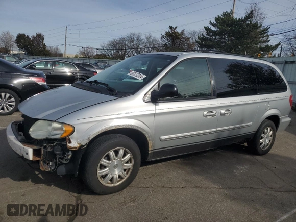2007 Chrysler Town & Country LWB Touring with VIN 2A4GP54LX7R216573, listed as a Copart auction lot 80272324 with 179,894 mi miles and Salvage Title. Bid and sale history available at carsss.com. Image 1.