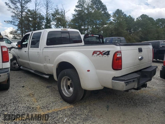 2015 Ford F-350 Lariat with VIN 1FT8W3DT6FEA07859, listed as a Copart auction lot 71061214 with Not provided miles and Salvage title. Bid and sale history available at DreamBid. Image 2.