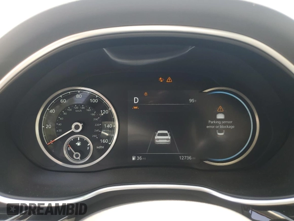 2021 Genesis G80 2.5T z VIN KMTGB4SC5MU082511, wystawiony jako Copart lot #57228975 z przebiegiem 12 736 mil mil oraz Nie do naprawy • Non repairable. Historia ofert i sprzedaży dostępna na DreamBid. Obrazek 9.