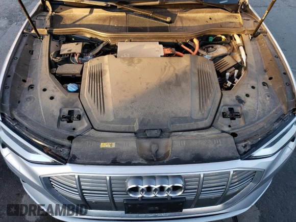 2022 Audi e-tron Premium with VIN WA1AAAGE3NB023738, listed as a Copart auction lot 72651284 with 35,531 mi miles and Salvage Title. Bid and sale history available at DreamBid. Image 12.