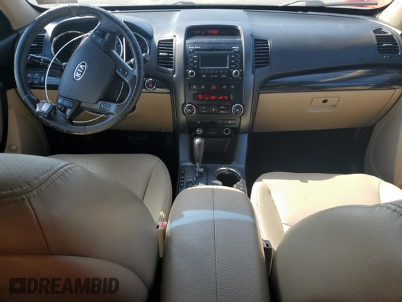 2011 Kia Sorento EX with VIN 5XYKUDA29BG156829, listed as a Copart auction lot 48613735 with 189,206 mi miles and Salvage Title. Bid and sale history available at carsss.com. Image 8.