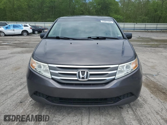 2013 Honda Odyssey EX-L with VIN 5FNRL5H67DB009743, listed as a Copart auction lot 55881595 with 232,658 mi miles and Clean Title. Bid and sale history available at DreamBid. Image 5.