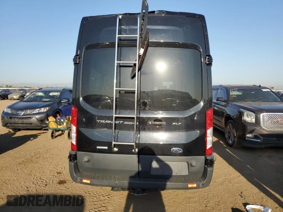 2018 Ford Transit Passenger XL with VIN 1FBVU4XG3JKA28907, listed as a Copart auction lot 69424444 with 61,411 mi miles and Salvage Title. Bid and sale history available at DreamBid. Image 6.