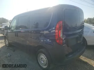 2018 Ram ProMaster City Cargo Van Tradesman with VIN ZFBERFAB5J6K09198, listed as a Copart auction lot 50823875 with 79,667 mi miles and Salvage Title. Bid and sale history available at carsss.com. Image 2.