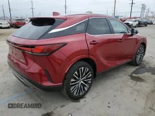 2023 Lexus RX with VIN JTJCHMAAXP2008011, listed as a Copart auction lot 54354375 with 12,571 mi miles and Salvage Title. Bid and sale history available at carsss.com. Image 3.