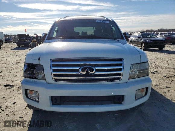 2007 Infiniti QX56 with VIN 5N3AA08CX7N800787, listed as a Copart auction lot 89390525 with 0 mi miles and Clean Title. Bid and sale history available at carsss.com. Image 5.