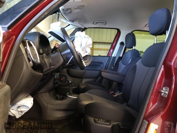 2015 FIAT 500L Urbana Trekking with VIN ZFBCFADH3FZ035172, listed as a Copart auction lot 52354404 with 57,669 mi miles and Salvage Title. Bid and sale history available at carsss.com. Image 7.