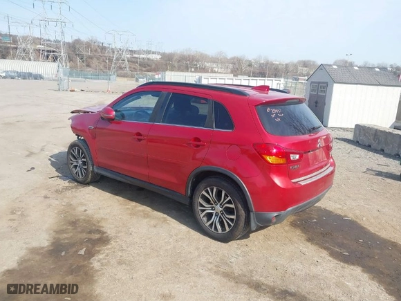 2017 Mitsubishi Outlander Sport SEL 2.4 with VIN JA4AR4AWXHZ017846, listed as a IAAI auction lot 41785672 with 149,558 mi miles. Bid and sale history available at carsss.com. Image 3.