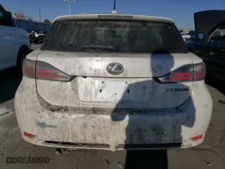 2013 Lexus CT 200h Hybrid with VIN JTHKD5BH5D2172188, listed as a Copart auction lot 44002815 with 132,096 mi miles and Salvage Title. Bid and sale history available at carsss.com. Image 6.